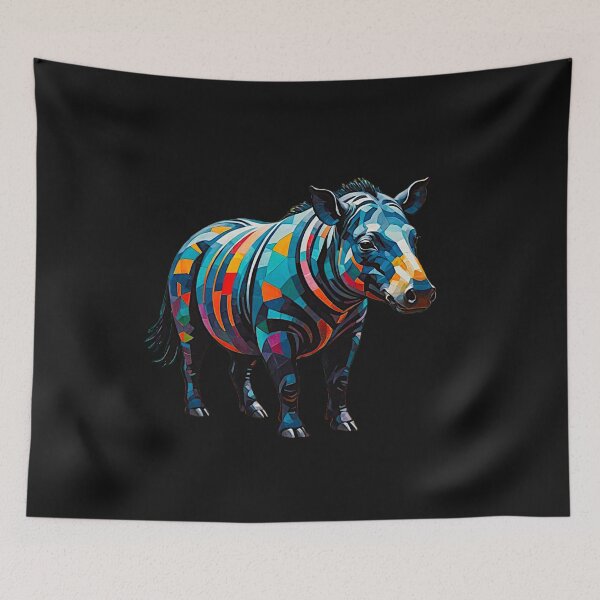 Item preview, Surreal Tapir in Vibrant Rain Forest Bulk #1 designed and sold by Helios Be. Lavsh.