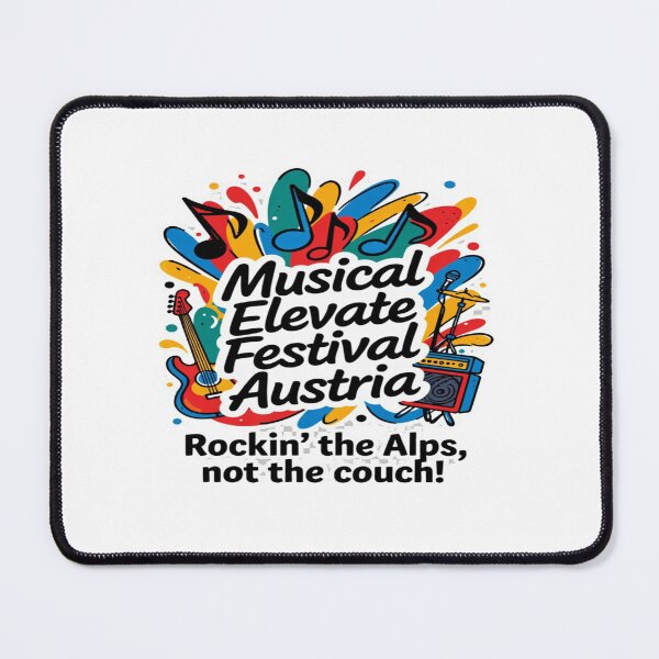 Item preview, Musical Elevate Festival Austria - Rock the Alps Comic Style designed and sold by Sushikidsntod.