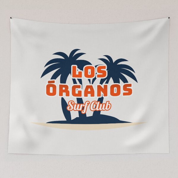 Item preview, Retro Surf Club Los Órganos Peru Graphic designed and sold by Bold & Brewed.