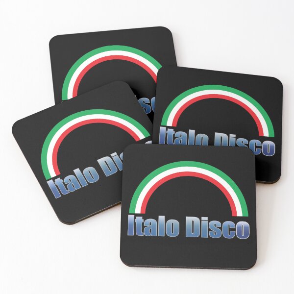 Item preview, 80s Italo Disco Music rainbow – Retro Disco Vibes with Bold Graphics designed and sold by simpledarkwavewisdom.