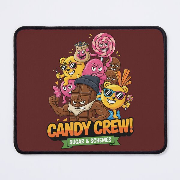 Item preview, Candy Crew! Sugar & Schemes - Chocolate Gangster Art designed and sold by AwesomeBeyondLimits.