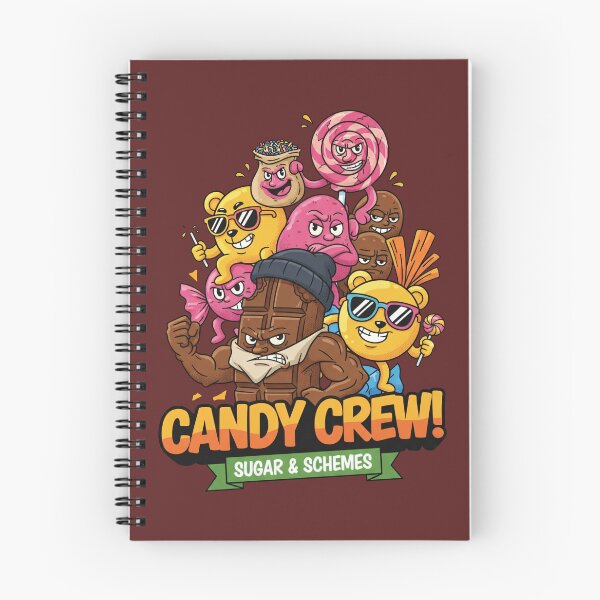 Item preview, Candy Crew! Sugar & Schemes - Chocolate Gangster Art designed and sold by AwesomeBeyondLimits.