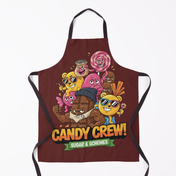 Item preview, Candy Crew! Sugar & Schemes - Chocolate Gangster Art designed and sold by AwesomeBeyondLimits.