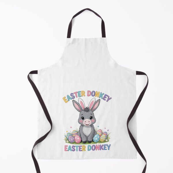 Item preview, Cute Easter Donkey with Bunny Ears designed and sold by artphotodesign.