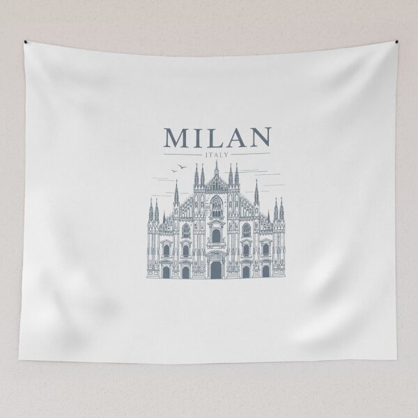 Item preview, Milan italy  Skyline Minimal Travel designed and sold by badrobcheb1.