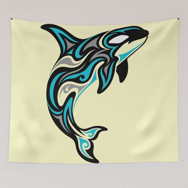 Item preview, Tribal Orca Whale Art designed and sold by KeremYurtseven.