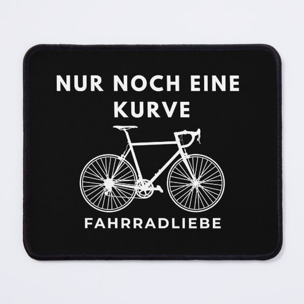 Aperçu de l'œuvre Nur noch eine Kurve Cycling Design créée et vendue par Adamshopz.