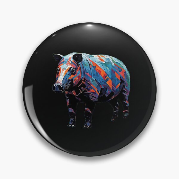 Item preview, Surreal Tapir in Vibrant Rain Forest Bulk #4 designed and sold by Helios Be. Lavsh.