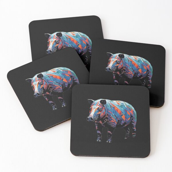 Item preview, Surreal Tapir in Vibrant Rain Forest Bulk #4 designed and sold by Helios Be. Lavsh.
