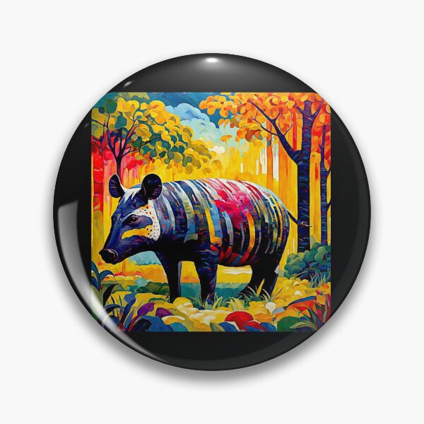 Item preview, Surreal Tapir in Vibrant Rain Forest Bulk #5 designed and sold by Helios Be. Lavsh.