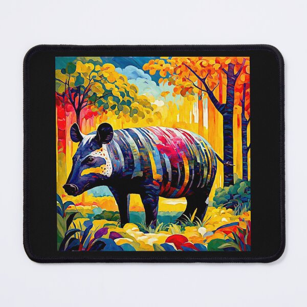 Item preview, Surreal Tapir in Vibrant Rain Forest Bulk #5 designed and sold by Helios Be. Lavsh.