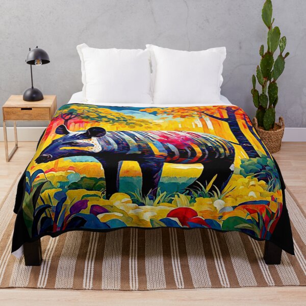 Item preview, Surreal Tapir in Vibrant Rain Forest Bulk #5 designed and sold by Helios Be. Lavsh.