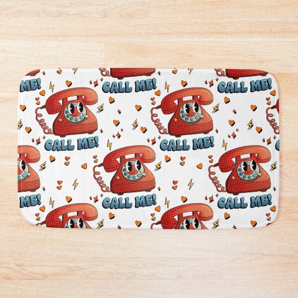 Item preview, Call Me! – Retro Phone Sticker designed and sold by tviyluv.