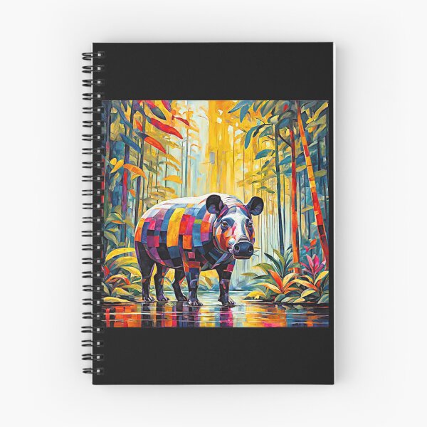 Item preview, Surreal Tapir in Vibrant Rain Forest Bulk #6 designed and sold by Helios Be. Lavsh.