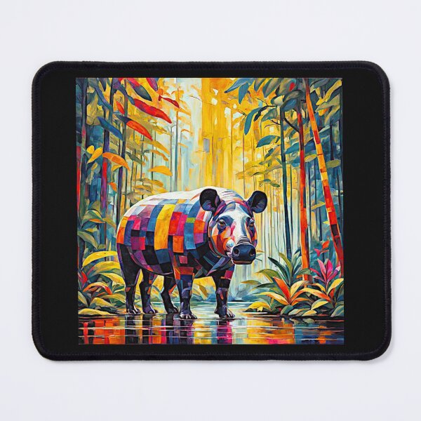 Item preview, Surreal Tapir in Vibrant Rain Forest Bulk #6 designed and sold by Helios Be. Lavsh.