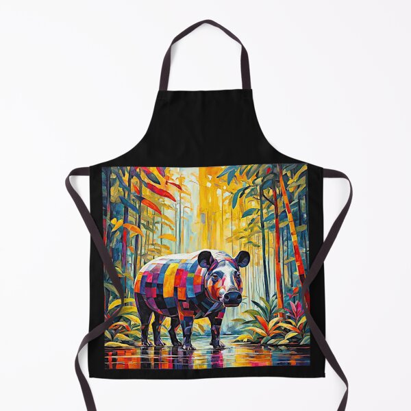 Item preview, Surreal Tapir in Vibrant Rain Forest Bulk #6 designed and sold by Helios Be. Lavsh.