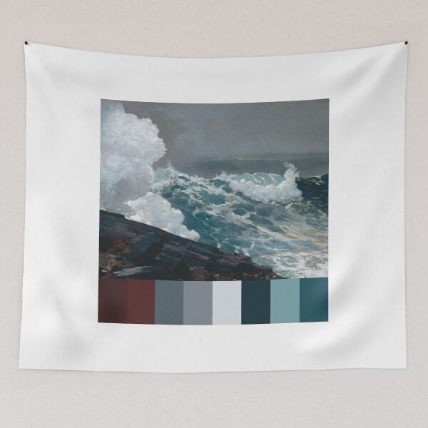 Item preview, Northeaster (1895) by Winslow Homer designed and sold by artisamalady.