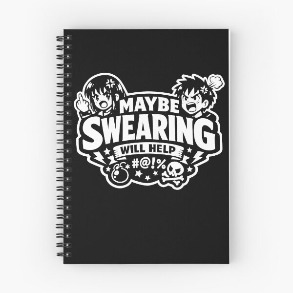 Item preview,  Maybe Swearing Will Help Shirt – Funny Sarcastic Quote Humor designed and sold by WAUZ.