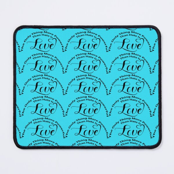 Item preview, The Only Thing More Powerful Than Hate is Love Sticker designed and sold by BUTTER7FLY.