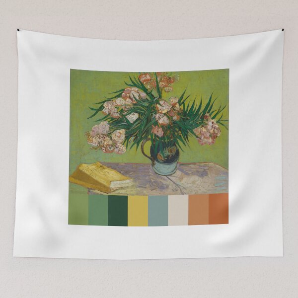 Item preview, Oleanders (1888) by Vincent van Gogh  designed and sold by artisamalady.