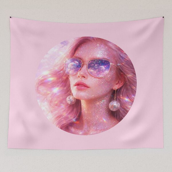 Item preview, Ethereal Glittercore angelcore dreamcore glitter girl aesthetic designed and sold by TipsyTauroDesigns.