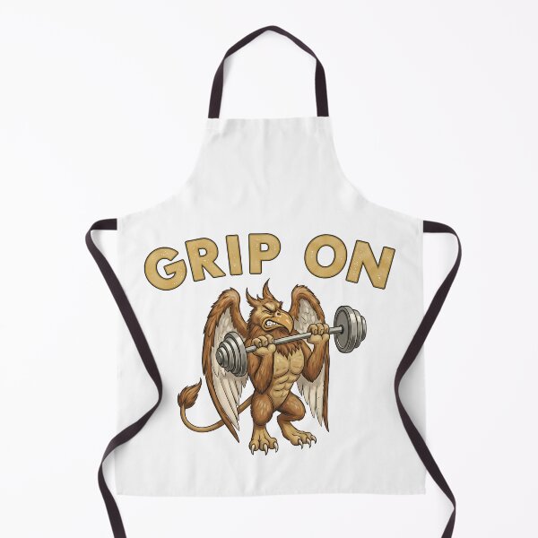 Item preview, Grip On  - Gryphon Lifting weights at the gym designed and sold by OrlyLaWizard.