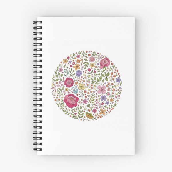 Item preview, Wild Botanical Circle - Flower Moon designed and sold by bridgestrokes.