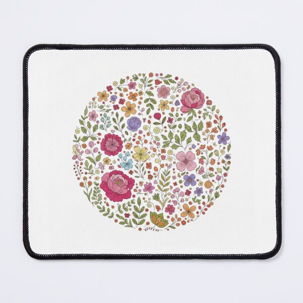 Item preview, Wild Botanical Circle - Flower Moon designed and sold by bridgestrokes.