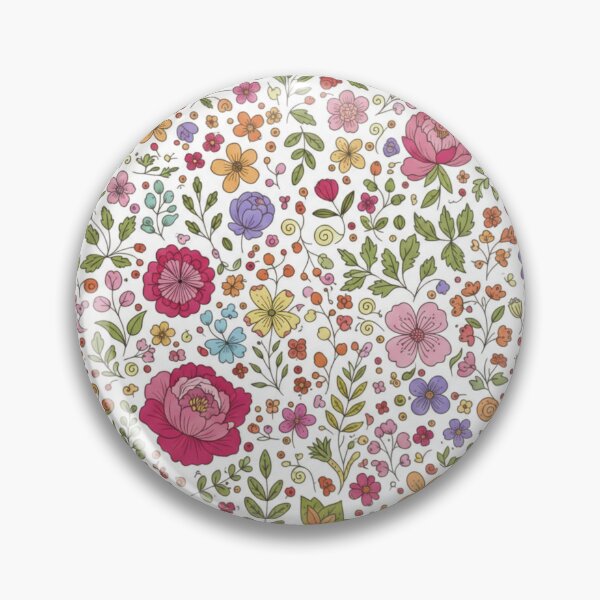 Item preview, Wild Botanical Circle - Flower Moon designed and sold by bridgestrokes.
