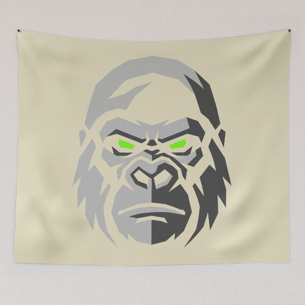 Item preview, Monochromatic Gorilla Silverback Design designed and sold by KeremYurtseven.