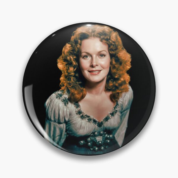Item preview, Maureen O'Hara 17 Aug1920 – 24 Oct 2015 Irish and American actress Irish Hollywood  designed and sold by OliDesigns.