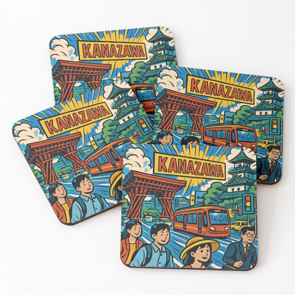Item preview, Kanazawa, city | Comics - Cartoon style designed and sold by ComicsFactory.