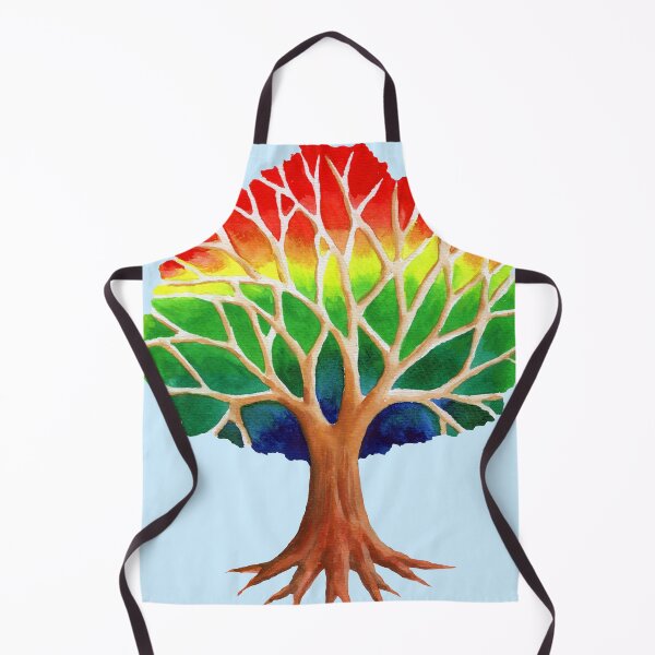 Item preview, A watercolor Rainbow Tree designed and sold by Bikers777.