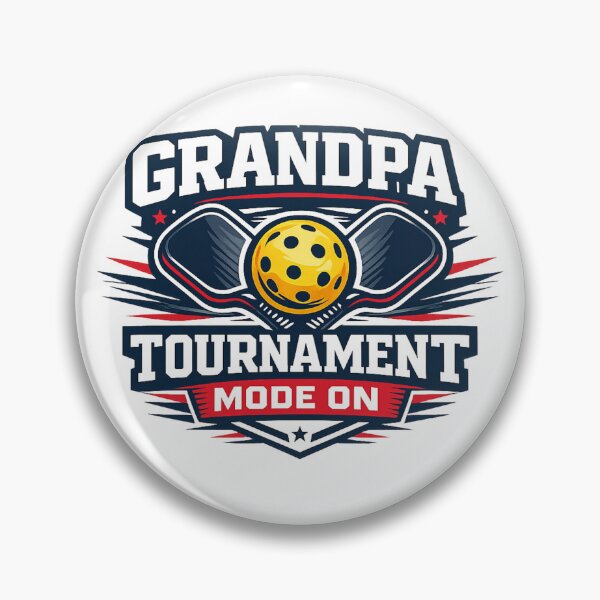 Item preview, Pickleball Grandpa Shirt – Tournament Mode On – Athletic Championship Style Tee – Gift for Grandfather designed and sold by Pickleball-Gift.