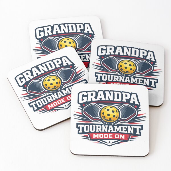 Item preview, Pickleball Grandpa Shirt – Tournament Mode On – Athletic Championship Style Tee – Gift for Grandfather designed and sold by Pickleball-Gift.