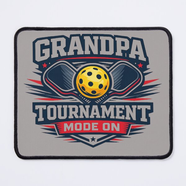 Item preview, Pickleball Grandpa Shirt – Tournament Mode On – Athletic Championship Style Tee – Gift for Grandfather designed and sold by Pickleball-Gift.