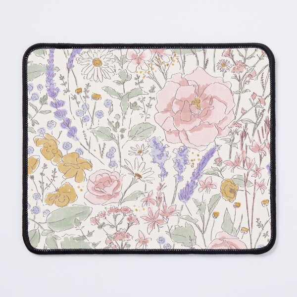 Item preview, Wild Garden - Romantic Floral Pattern  designed and sold by Millefolia Design .