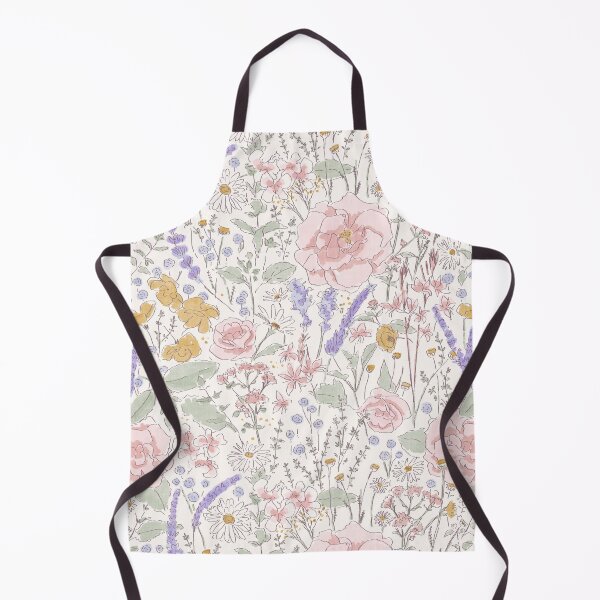 Item preview, Wild Garden - Romantic Floral Pattern designed and sold by Millefolia Design .