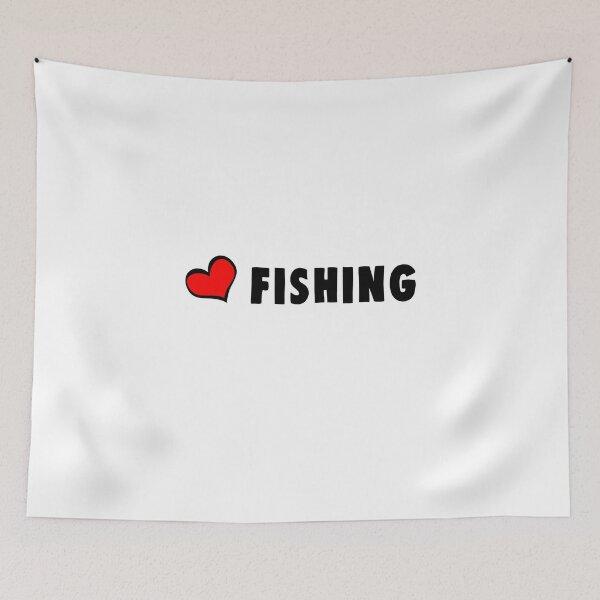 Item preview, Love fishing with a heart designed and sold by Michael Treu.