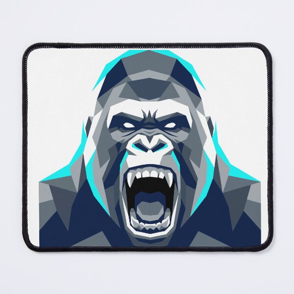 Item preview, Roaring Silverback Yeti Ape Mascot designed and sold by KeremYurtseven.