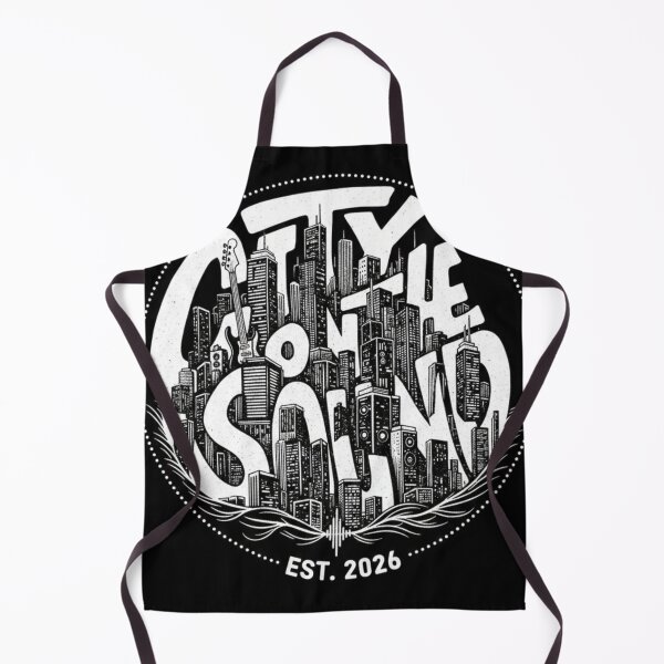 Item preview, Urban Soundscape - City Skyline Guitar Silhouette designed and sold by Trend cool.