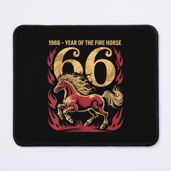 Item preview, Year of The Horse Lunar Chinese New Year Fire Horse 2026 designed and sold by ivotee.