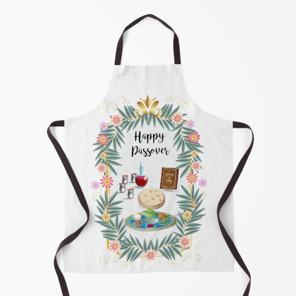 Item preview, Happy Passover Translate from Hebrew Text, Passover Festival Jewish Holiday Traditional Symbols Pesach Seder Decoration Hand Drawn. Kosher for Passover 2026 designed and sold by sofiartmedia.