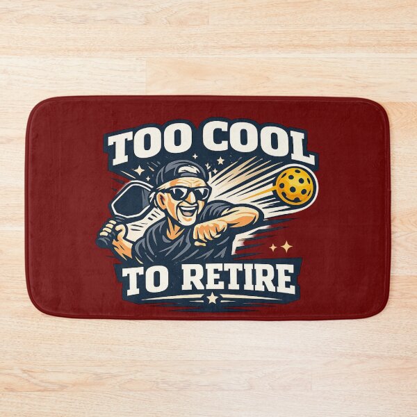 Item preview, Funny Pickleball Grandpa Shirt – Too Cool to Retire – Humorous Gift for Grandfather designed and sold by Pickleball-Gift.