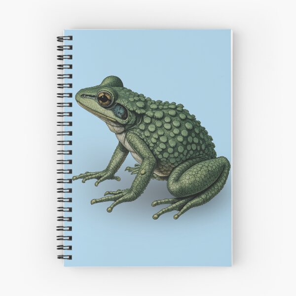 Item preview, Vietnamese Mossy Frog (Theloderma corticale) Exotic Camouflage Amphibian Design designed and sold by BloomStudio1.