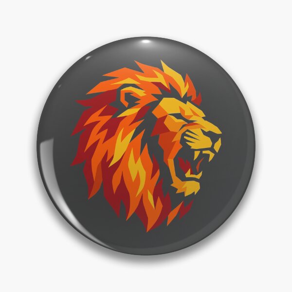 Item preview, Vibrant Colorful Lion Profile designed and sold by KeremYurtseven.