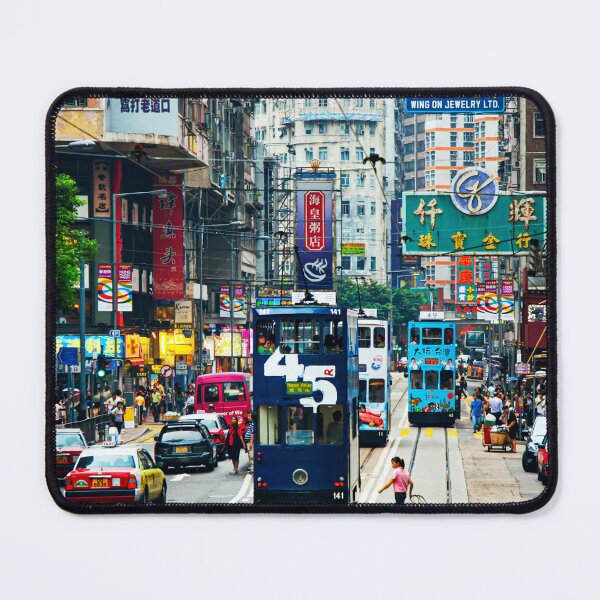 Item preview, Hong Kong Street Scene with Double Decker Tram designed and sold by Paul Thompson Photography.