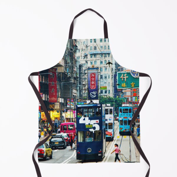 Item preview, Hong Kong Street Scene with Double Decker Tram designed and sold by Paul Thompson Photography.