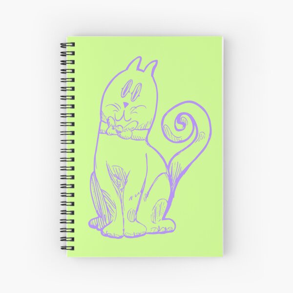 Item preview, Mr.Silly Puss - Light purple & green designed and sold by levivianne.