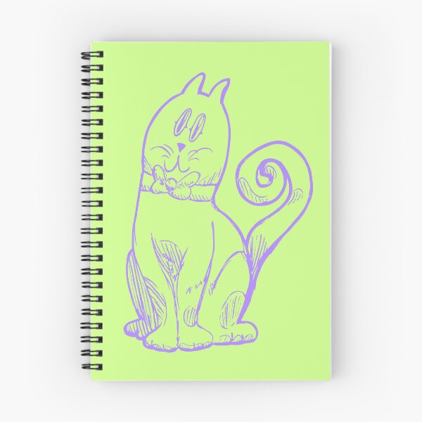 Item preview, Mr.Silly Puss - Light purple & green designed and sold by levivianne.
